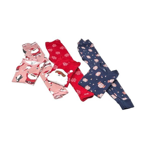 Girl's Pajamas - 3 Pair  - Two Sets are Christmas PJ's -‎ Size 5